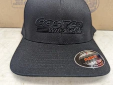 Costco Wholesale Black Flex Fit Hat/Black Costco Logo large/xlarge