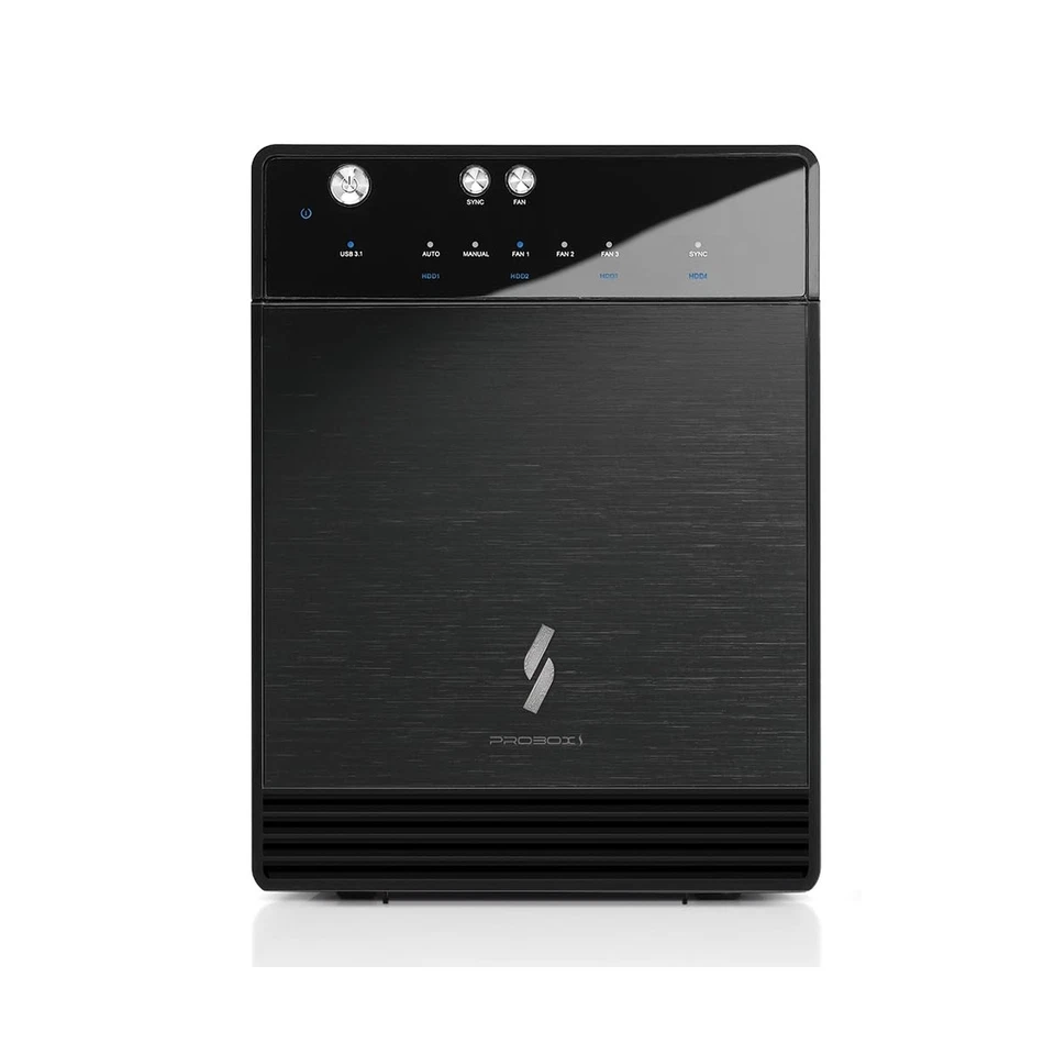 Mediasonic USB 3.2 4 Bay 3.5” SATA Hard Drive Enclosure – USB 3.2 Ge - Image 2 of 4