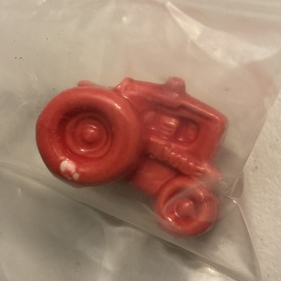 Vintage Wade Whimsies England Porcelain Farm Tractor  Figurine by Red Rose Tea 
