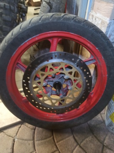 Felge vorne mit Scheibe Honda Nsr 125