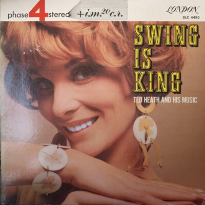 LP Ted Heath And His Music Swing Is King JAPAN NEAR MINT London Records