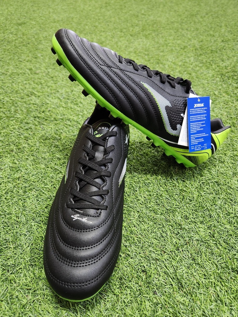 Joma Aguila 22 Artificial Grass Soccer Shoes - Black-green | eBay