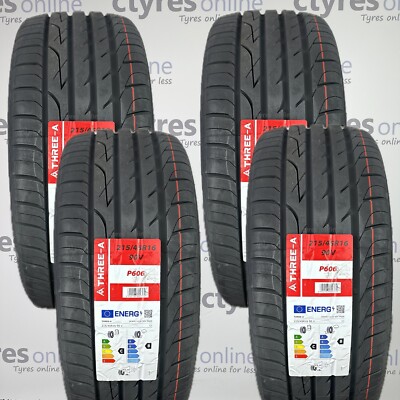 4X New 215 45 16 THREE-A P606 90V XL 215/45R16 2154516 *C/B RTAED* (4 ...