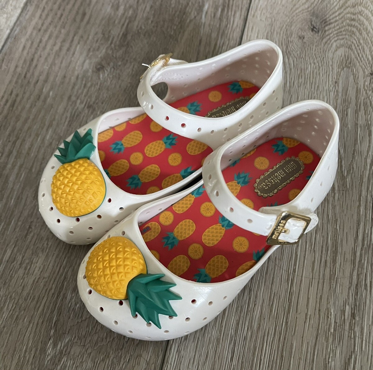 Footwear Mini Melissa Pineapple Sandals Mini Melissa Jump