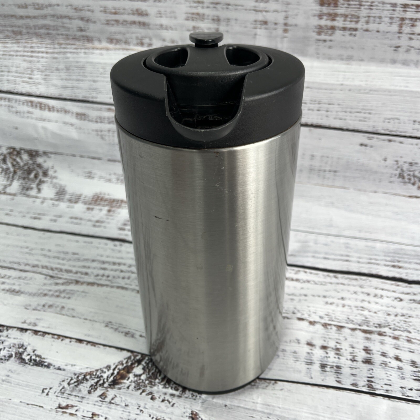 Palm Restaurant Stainless Steel Coffee Thermal Carafe Decanter 10” Tall