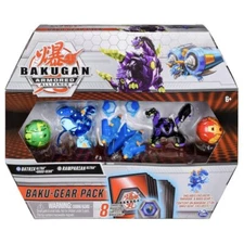 Bakugan Armored Alliance, Aquos Batrix Baku-Gear Pack 4-Pack with BakuGear