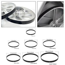 Ruota in gomma per a nastro, ricambio per accessorio professionale, puleggia per