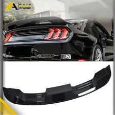 Glossy Black Trunk Spoiler Wing For Ford Mustang 2015-2020 GT350 GT500 Style ABS