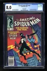 Amazing Spider-Man #252 CGC VF 8.0 Variant 1st Appearance Black Costume!
