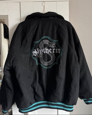 Collage Bomberjacke H&M Harry Potter Slytherin Größe M Damen Herren