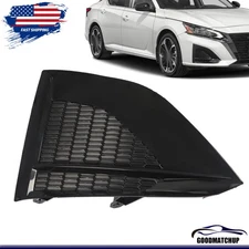 For 2023-2025 Nissan Altima Front Bumper Fog Light Cover Black Bezel Right