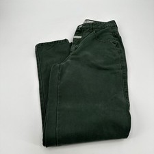 Marithe Francois Girbaud Vintage 90s High Waist Tapered Jeans Green 9/10 Grunge