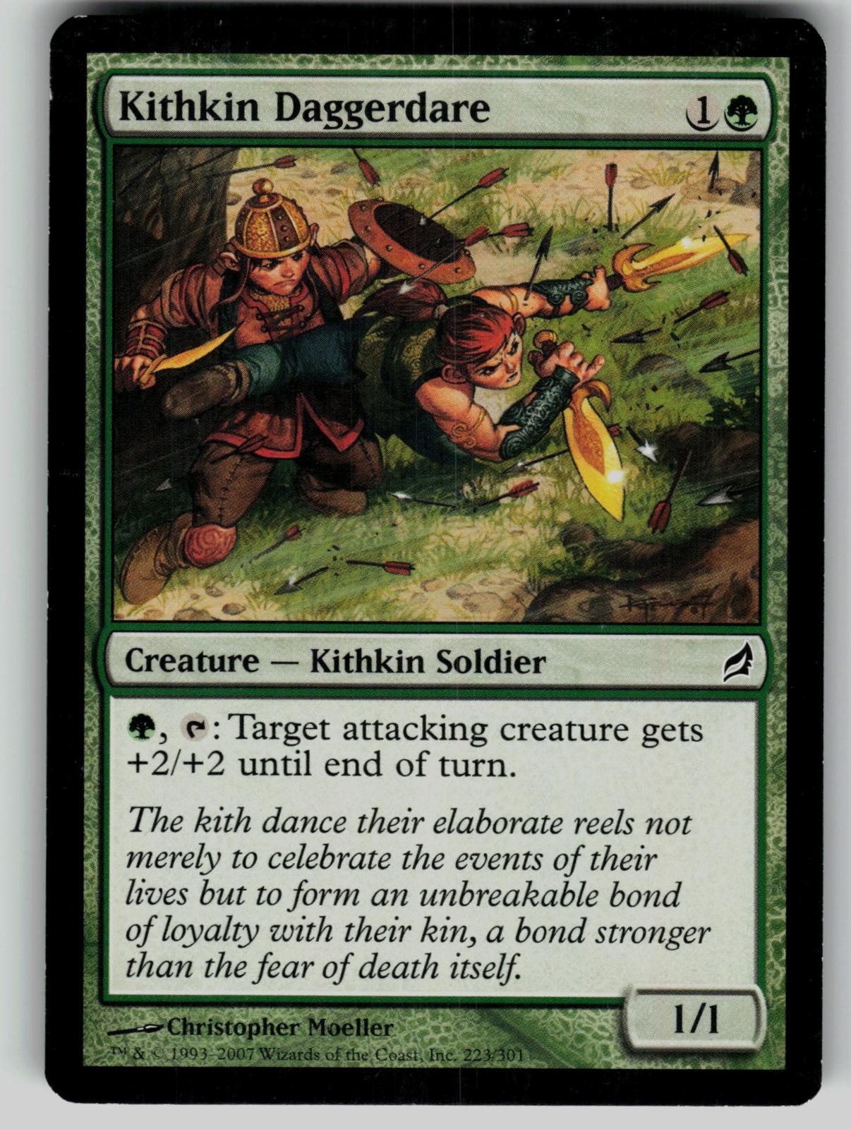 Kithkin Daggerdare 223 Lorwyn Magic: The Gathering Common