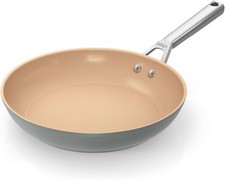 Ninja Extended Life 28cm Ceramic Frying Pan, Pan - Light Grey 