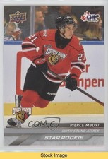 2024-25 Upper Deck CHL Star Rookies Pierce Mbuyi #383 READ 13o2