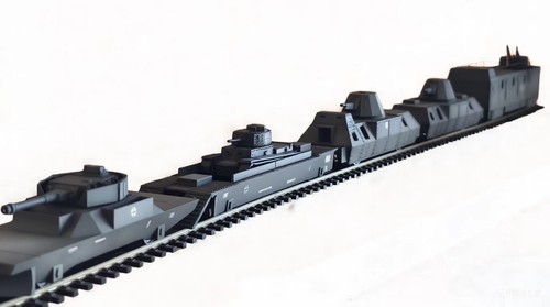 pz30 armored train with liliput metal wheel armored train
