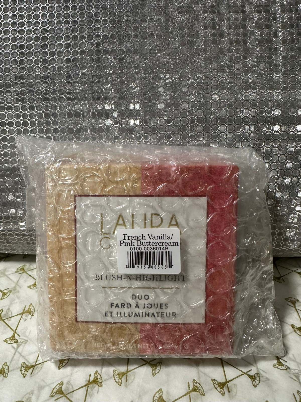 Laura Geller Baked Blush-N-Highlight Duo - French Vanilla/Pink Buttercream 9g