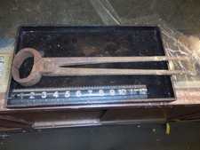 Vintage FROZEN 16.5" NO NAME Farrier Nippers Made in USA