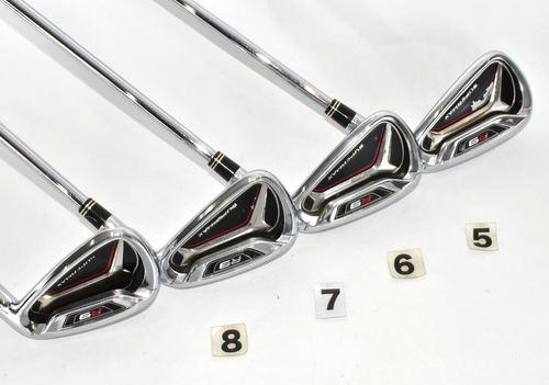 Taylormade R9 Supermax 8p 5-6-7-8-9-Pw-Aw-Sw RH Golf Iron Set NSPRO 950GH Stiff - Picture 4 of 21