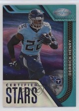 2022 Certified Certified Stars Mirror Teal 4/50 Derrick Henry #CS-14 ms9