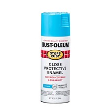Rust-Oleum 269292 Stops Rust Spray 12 Ounce Pack of 1 , Gloss Maui Blue