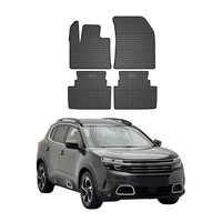 Omac Gummi FußMatten FüR Citroen C5 Aircross 2018-2025 Automatten Schwarz 4X