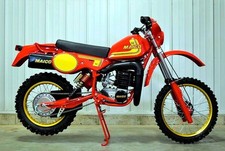 POSTER MAICO 490 Mega E 1981 | Stampa 36x24 arte parete moto sporco