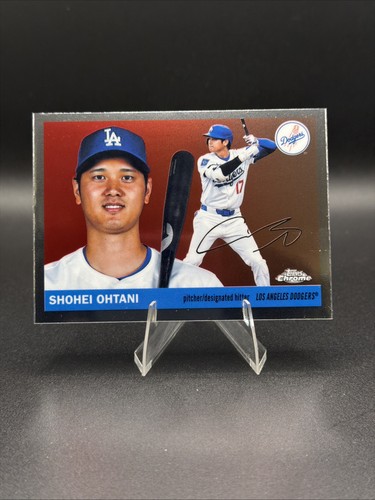2025 Topps Chrome Platinum Baseball - Shohei Ohtani #17 Los Angeles Dodgers
