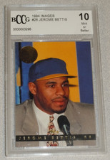 1993-94 Images Four Sport JEROME BETTIS Los Angeles Rams Rookie BCCG 10 Mint