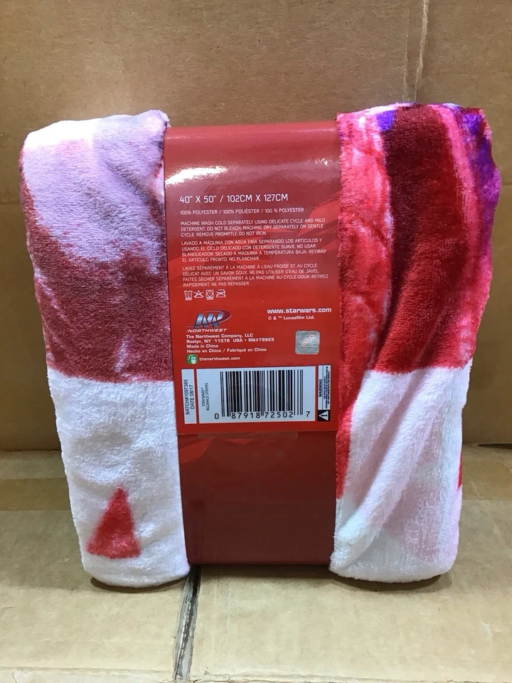 Manta suave sedosa Star Wars (40x50) Chewbacca Rey Finn Stormtrooper S22 Foto 4 de 4