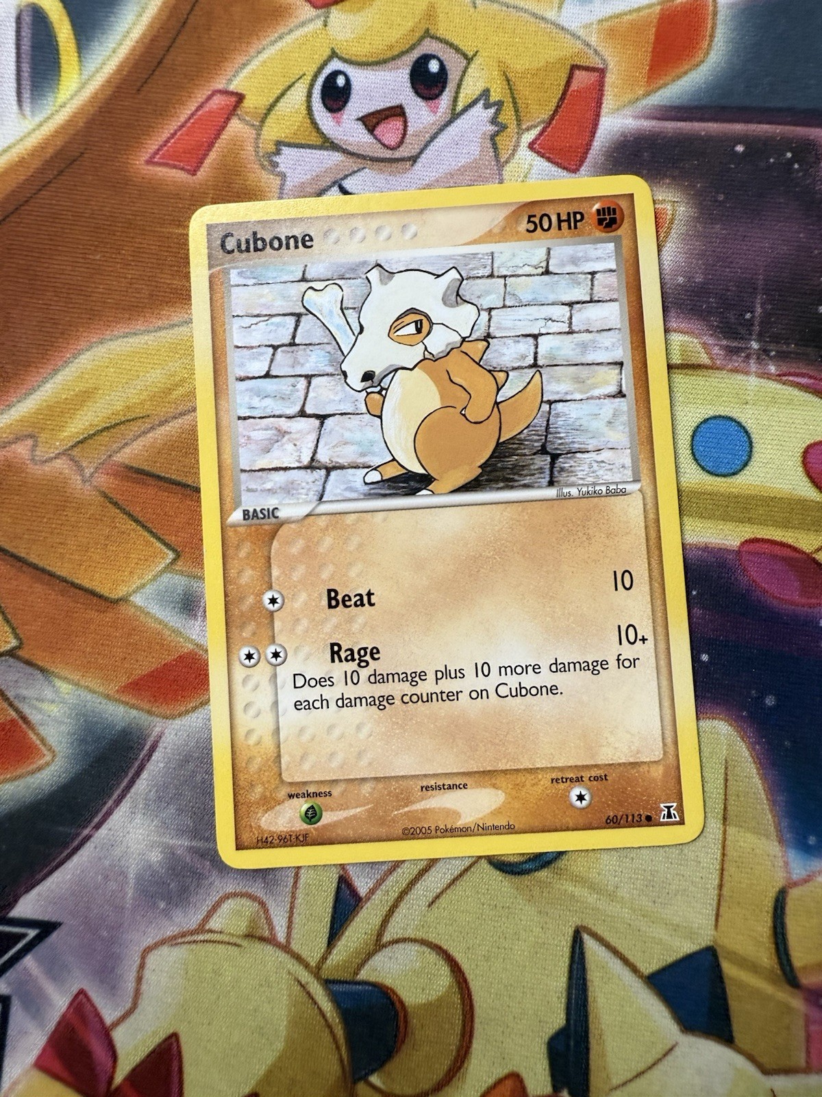 Cubone 60/113 Pokemon EX Delta Species Common NM