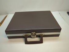 Vintage Cassette Tape Carrying Case Holds 36