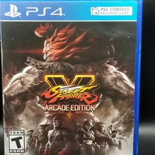 Street Fighter V Arcade Edition Sony PlayStation 4 PS4 Capcom Tested Working