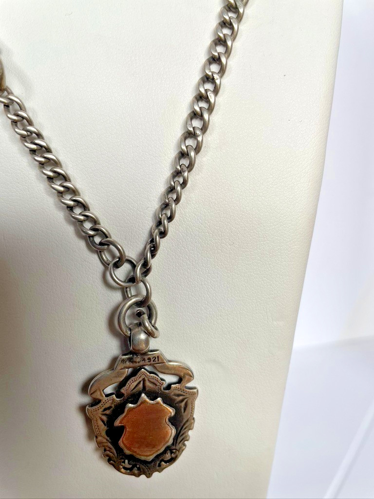 Victorian solid sterling silver antique Coat of A… - image 4