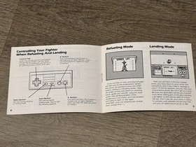 Top Gun Manual de instrucciones solo Nintendo Nes aut&eacute;ntico