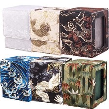 120+ Trading Card Deck Box with Display Window MTG PTCG TCG Board Games Collecti