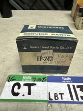 Guaranteed Parts Distributor Cap EP243