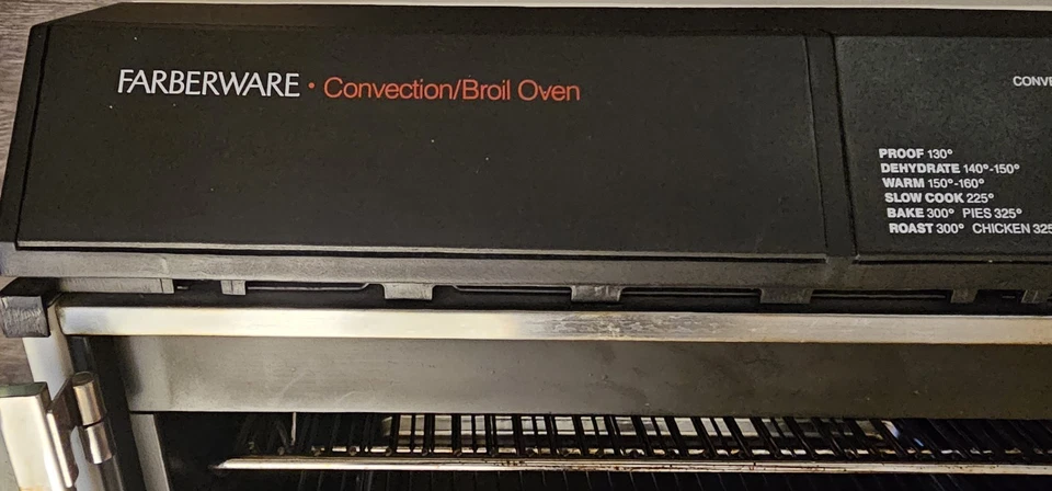 Farberware Turbo Oven Model T4850 Convection/Broil Oven Works 💯 - Image 2 of 4