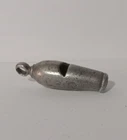 Old Metal Pig nose Style Working Whistle Cut Military WW1 Trench