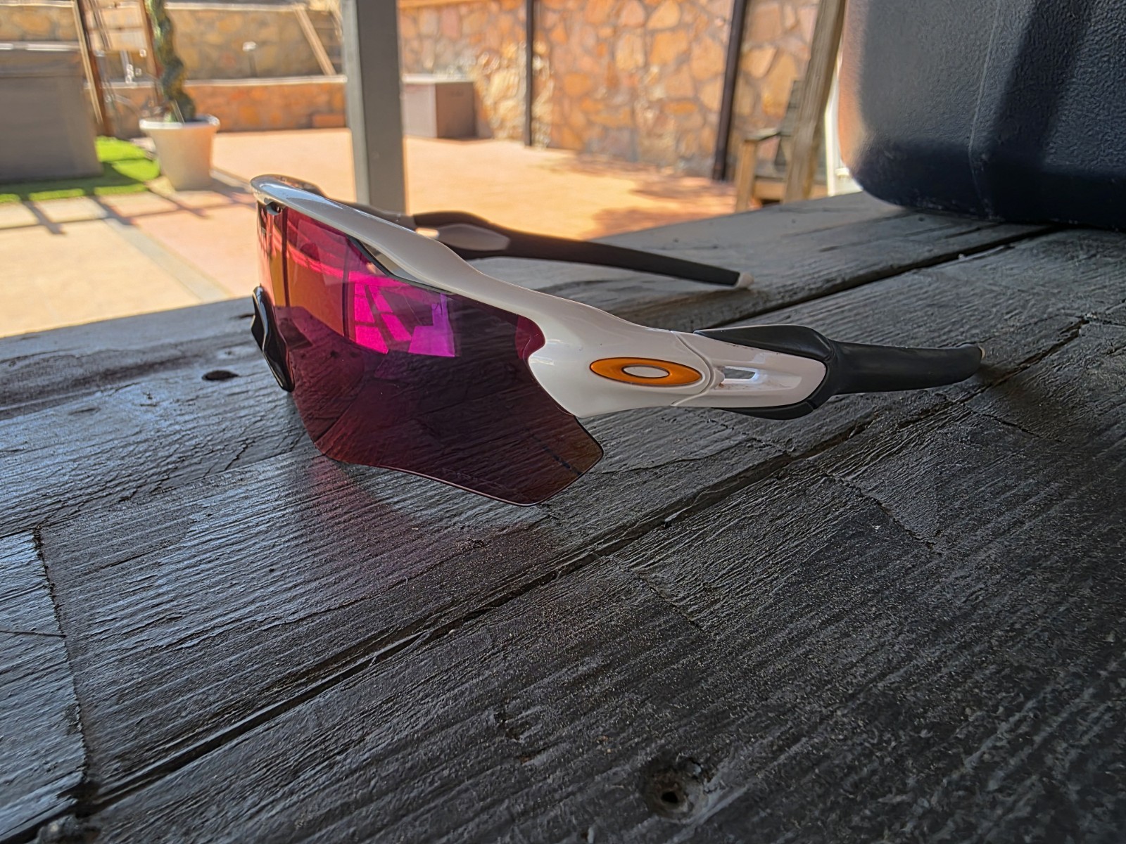 Oakley Radar EV Path Sunglasses Polished White Frame - PRIZM Lens OO