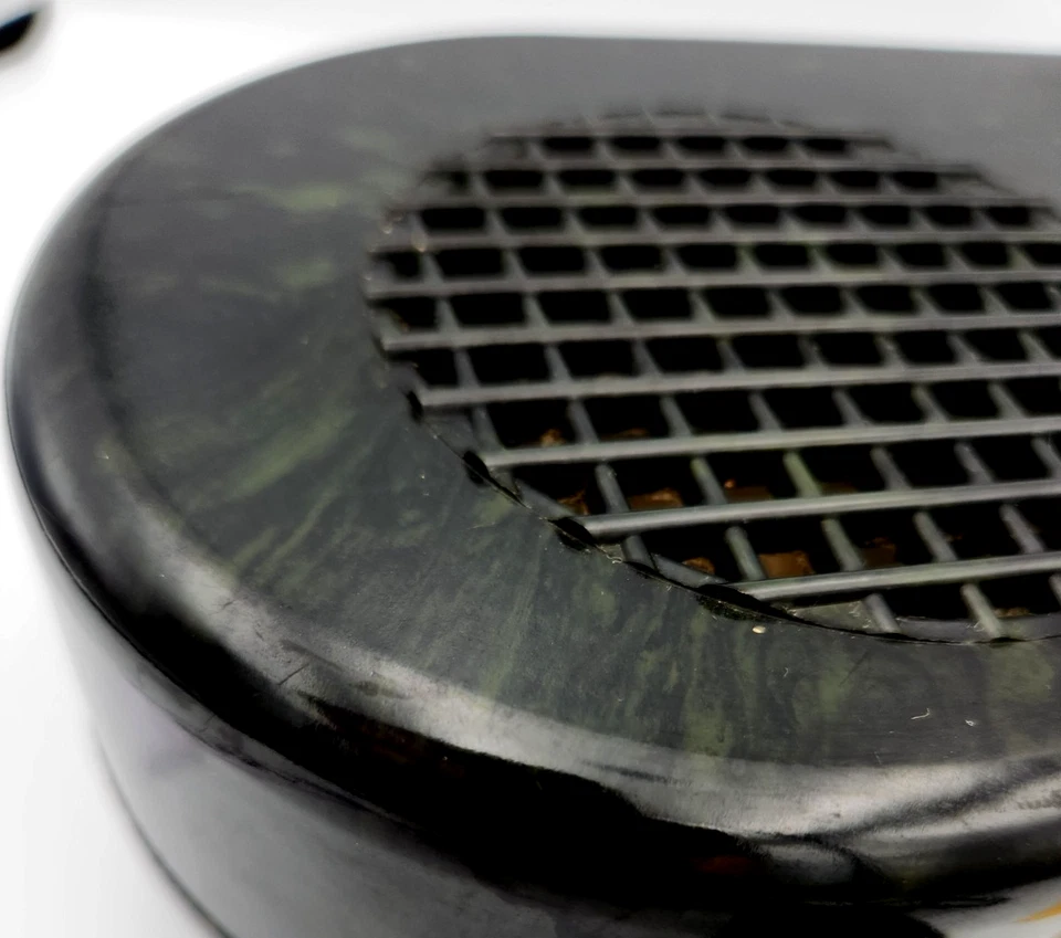 1950 Wahl Silent Hair Dryer Hot/Cold Switch Black & Green Marbled Bakelite WORKS - Image 3 of 4