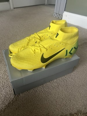 Nike Zoom Mercurial Superfly 9 Elite FG Soccer Cleats Size 10.5 - Yellow