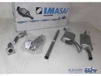 Imasaf Auspuff Komplett+Kat für VW Golf 3 Iii+Golf 4 IV Cabrio 1.8 66KW BJ 91-95