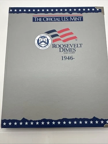 Silver Roosevelt Dime Book 1946–1964 | 61 Total Silver Dimes incl Proofs To 2004