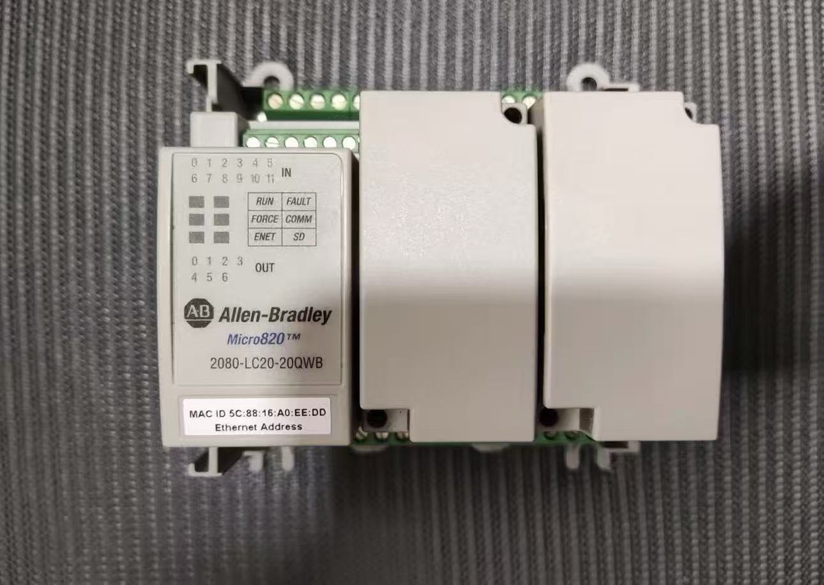 専用　PLC Allen-Bradley Micro820 Programmable CCW PLC Trainer Micro800