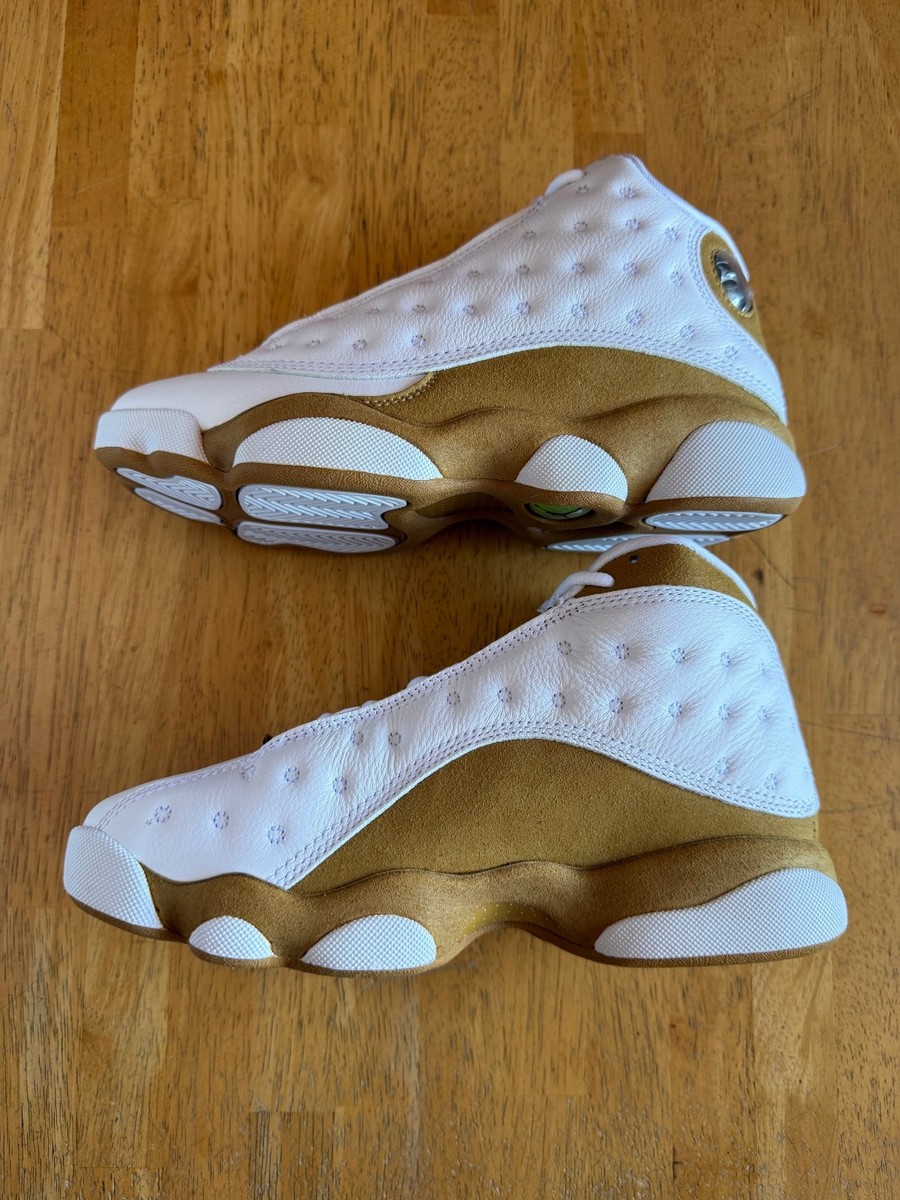 Men's 4, 4Y, Women's 5.5 Nike Air Jordan 13 Retro 414571-171 White