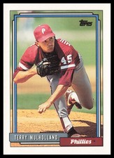 1992 Topps #719 Terry Mulholland Philadelphia Phillies Baseball Card