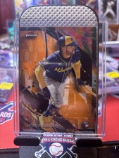 2024 Topps Finest Jackson Chourio 20/20 Orange RC