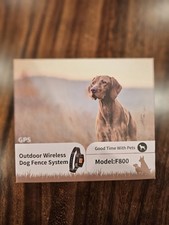 Outdoor GPS Wireless Dog Fence System Model: F800 Good Time With Pets