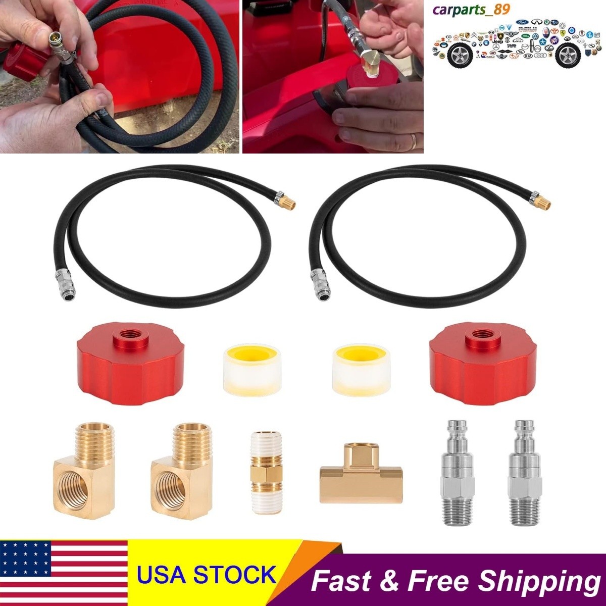 for Honda EU1000 EU2200 EU2000 HND1.2CD Bergs II Dual System Fuel Extender Kit